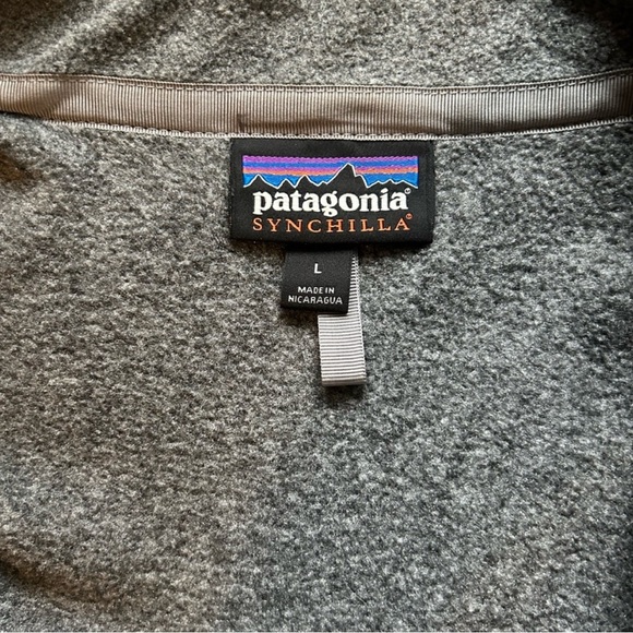 Patagonia Synchilla Fleece Vest Men’s Large Gray - Picture 7 of 11